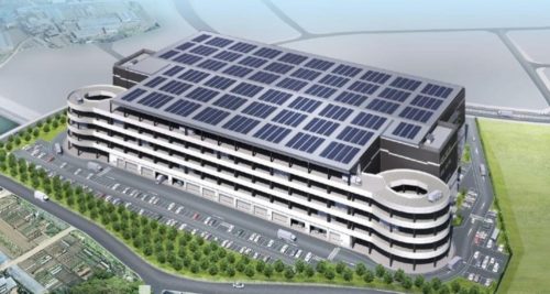 【貸倉庫】【2024年3月予定】柏市大青田<BR>SRC造5階建一部 延約2110坪 工業地域