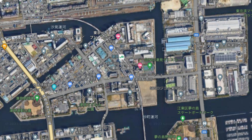 【貸倉庫】【2023年12月】江東区潮見 <br>SRC造8階建 約228坪 準工業地域